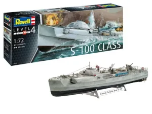 Германска атакуваща лодка Craft S-100 - сглобяем модел