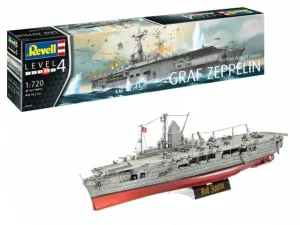 Германски самолетоносач GRAF ZEPPELIN - сглобяем модел