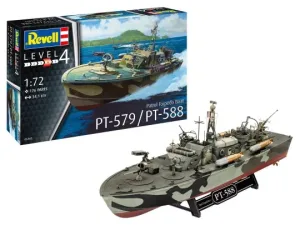 Патрулна торпедна лодка PT-588/579 - сглобяем модел