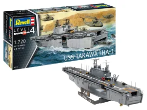 Щурмови Американски кораб Tarawa LHA-1 - сглобяем модел