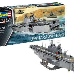 Щурмови Американски кораб Tarawa LHA-1 - сглобяем модел