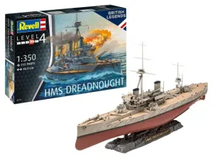 Военен кораб HMS Dreadnought - сглобяем модел