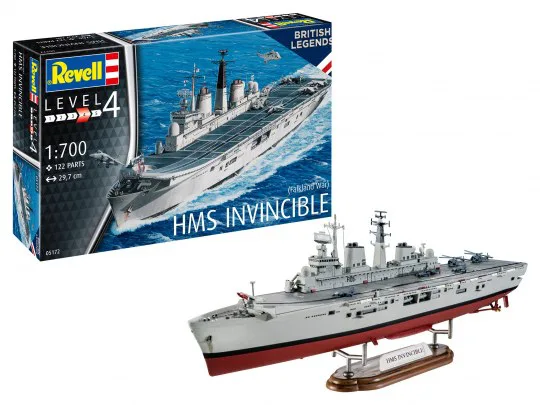Кораб HMS Invicible – сглобяем модел