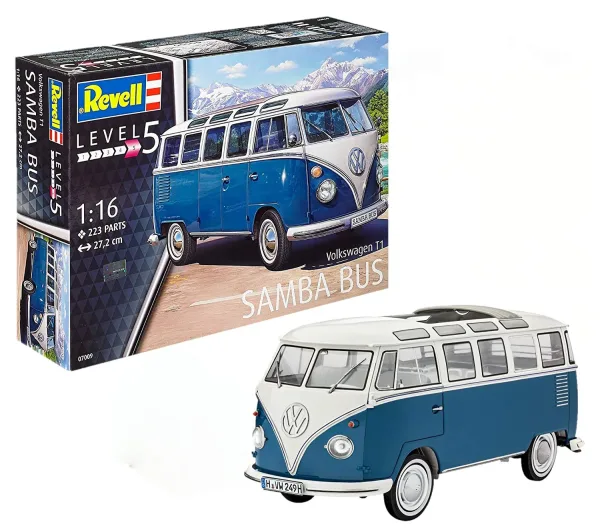 VW Самба Бус - сглобяем модел