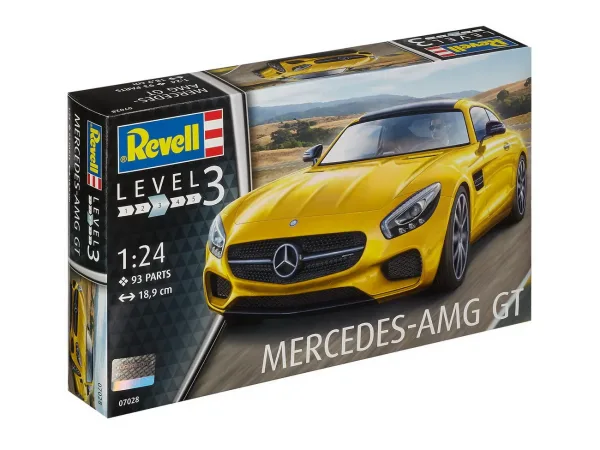 Мерцедес AMG GT - сглобяем модел