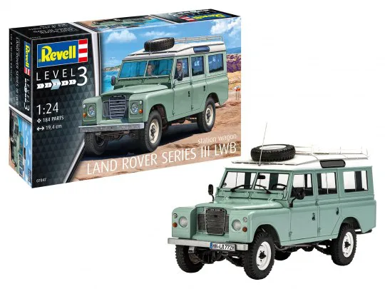 Ланд Роувър III LWB комби – сглобяем модел