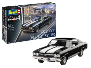 Автомобил 1968 Chevy Chevelle SS 396 - сглобяем модел