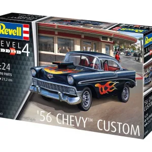 Автомобил 1956 Chevy Custom - сглобяем модел