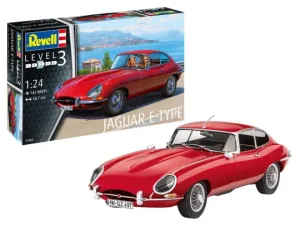 Автомобил Ягуар E-Type купе -  сглобяем модел