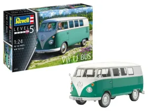 VW T1 Самба бус - сглобяем модел