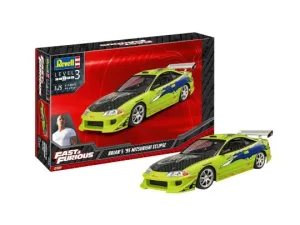 Бързи и яростни - автомобил Brian′s 1995 Mitsubishi Eclipse - сглобяем модел
