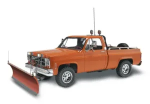 Автомобил GMC Pickup снежен плуг - сглобяем модел