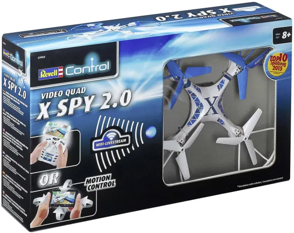 Квадрокоптер X-SPY WiFi Камера - RC управление
