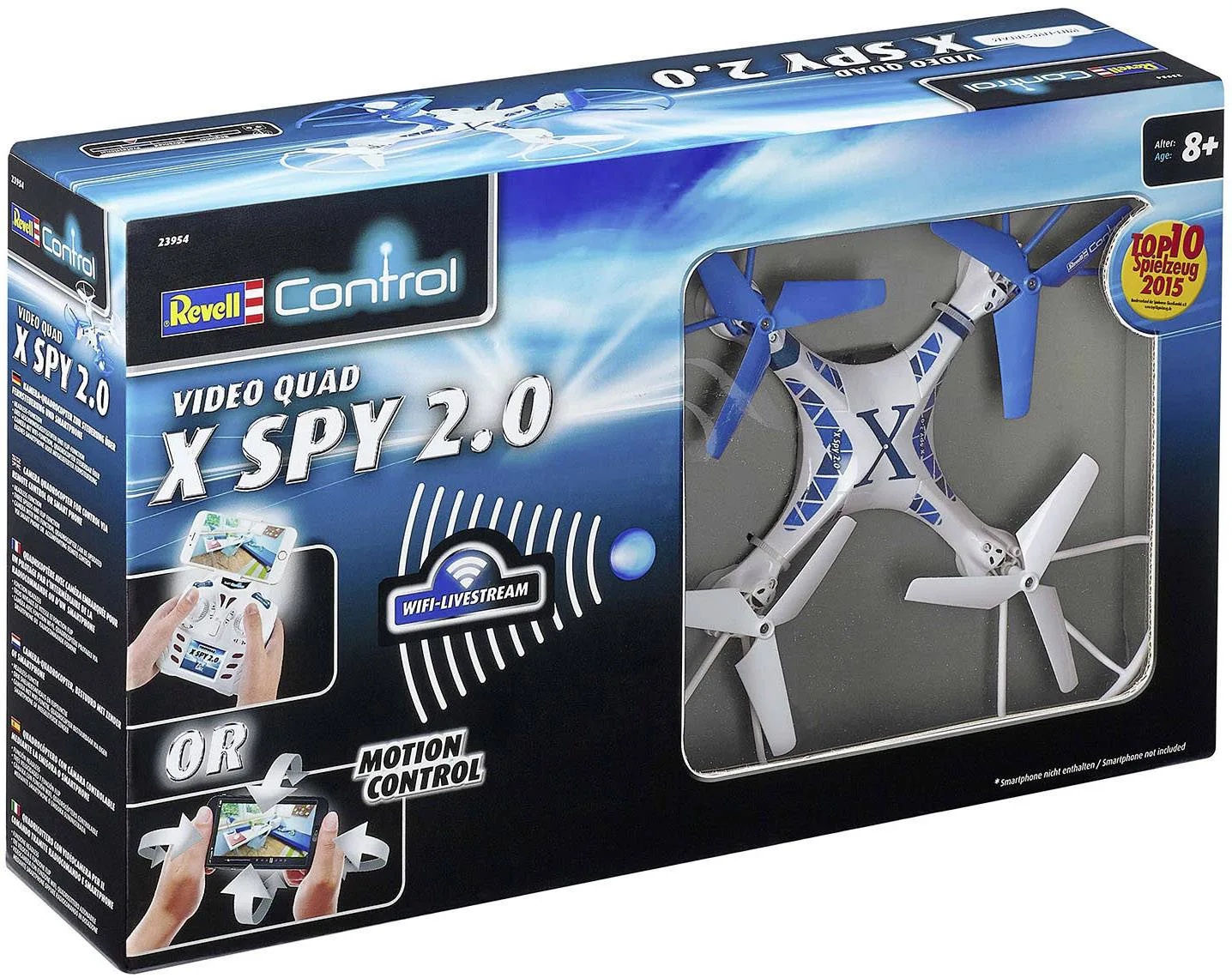 Квадрокоптер X-SPY WiFi Камера – RC управление