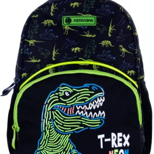 Детска раница, Astra, T-Rex Neon, 32 х 22 х 10 см