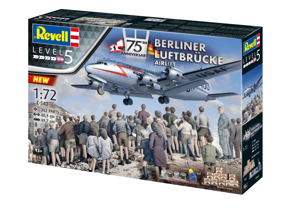 Сглобяем модел, Revell, 75 години от създаването на Berlin Airlift, 362 части