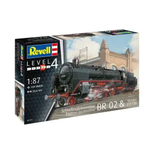 Сглобяем модел, Revell, Локомотив на експресен влак BR 02, 159 части
