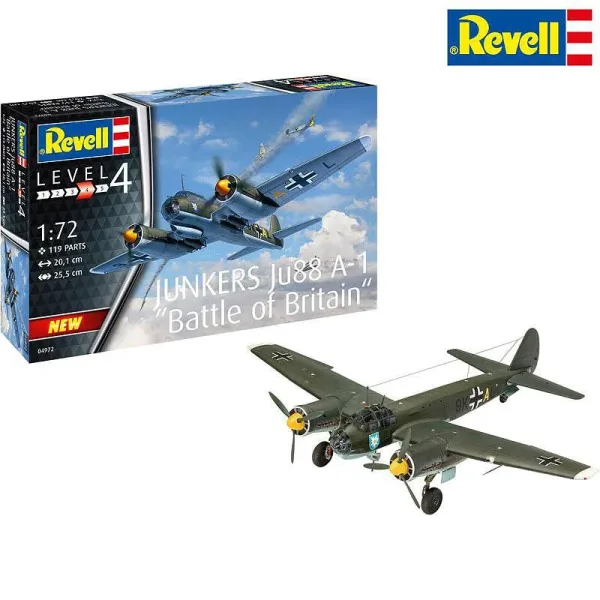 Самолет Junkers Ju88 A-1 Битка за Великобритания