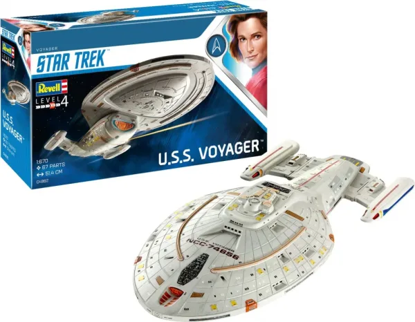 Модел за сглобяване, Revell, U.S.S. Voyager, 67 части