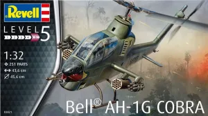 Сглобяем модел, Revell, Военен хеликоптер Bell AH-1G Cobra, 251 части