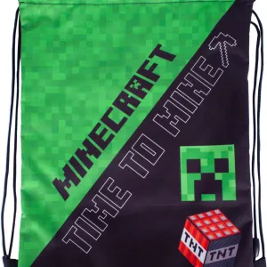 Спортна чанта, Astra, MINECRAFT, Time To Mine, 44 x 33 см