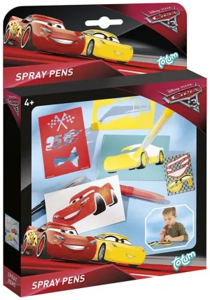 Творчески комплект, Totum, Cars 3, Декорирай сам със спрей писалка