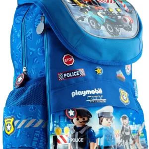 Детска раница, Astra, PL-11, Playmobil, Полиция, 28 x 36 x 18 см