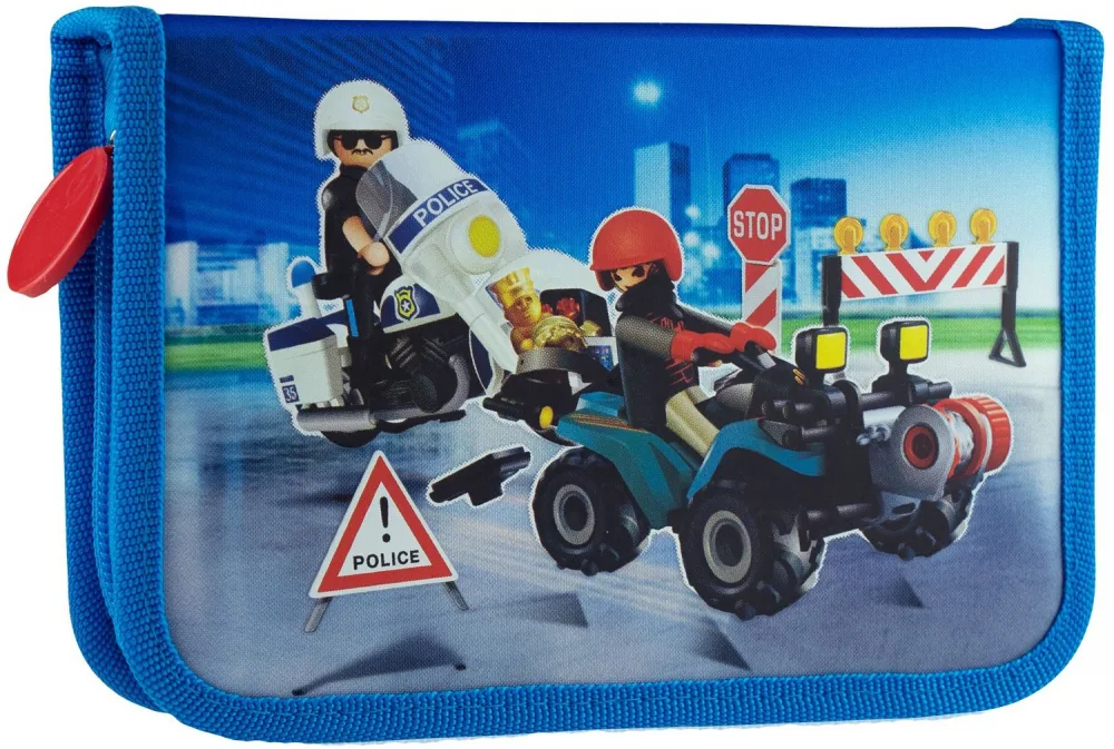 Единичен несесер, Astra, PL-13, Playmobil, Полиция, Без аксесоари, 20 x 13,5 x 4 см