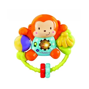 Интерактивна играчка, Vtech, Бебешка дрънкалка, Маймунка