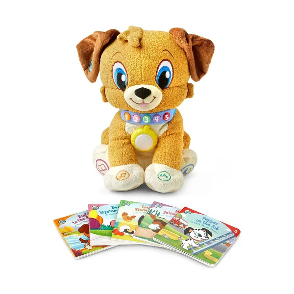 Интерактивна играчка, Vtech, Leap Frog, Сензорна играчка кученце, Кафяво