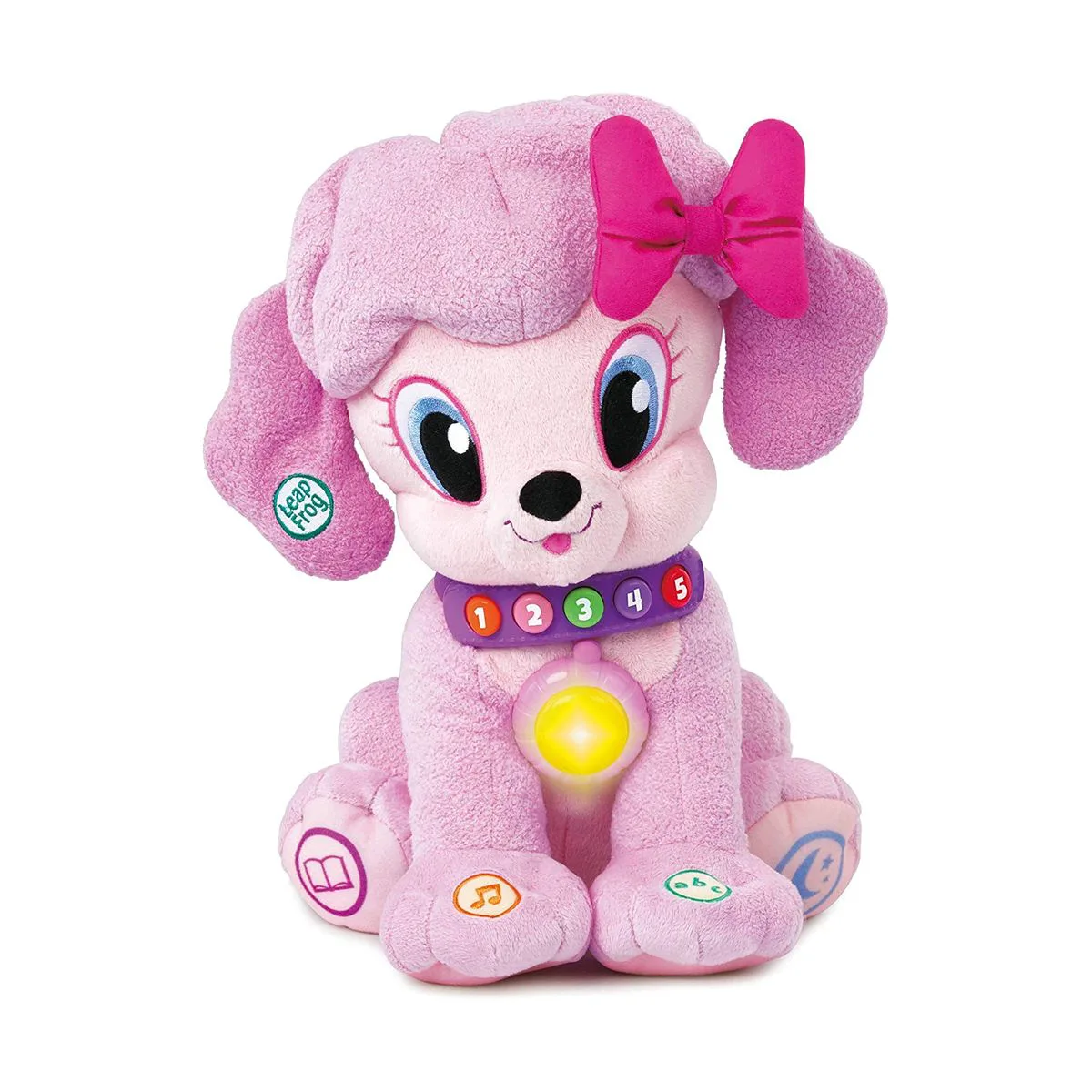 Интерактивна играчка, Vtech, Leap Frog, Сензорна играчка кученце, Розово