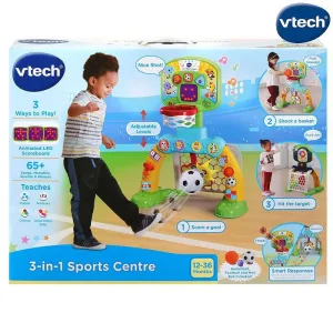 Интерактивна играчка, Vtech, Спортен център 3 в 1, 58 x 66 x 44 см