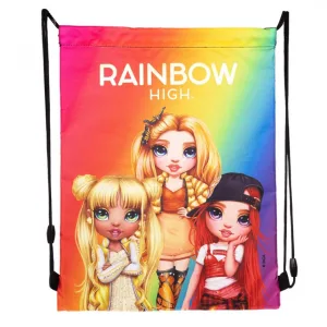 Спортна чанта, Astra, AD1, Rainbow High, Златен стил, 44 × 33 см