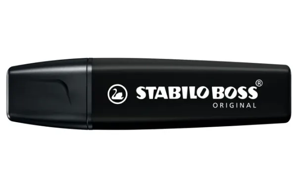 Текст маркер, Stabilo, Boss Original, Черен