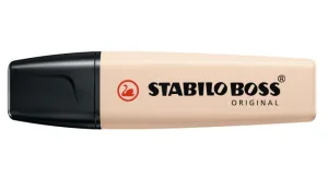 Текст маркер, Stabilo, Boss Original Nature Colors, Бежово