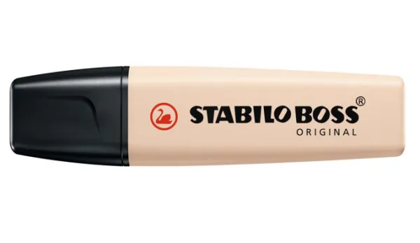 Текст маркер, Stabilo, Boss Original Nature Colors, Бежово
