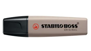 Текст маркер, Stabilo, Boss Original Nature Colors, Топло сиво