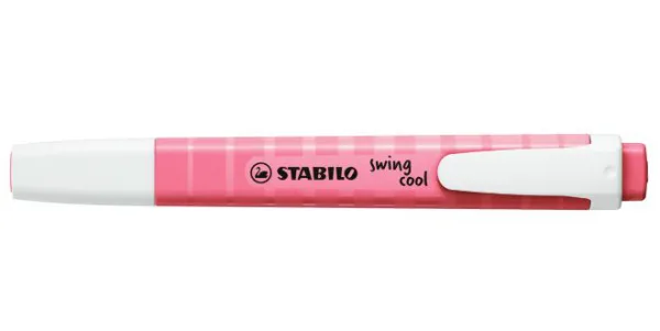 Текст маркер, Stabilo, Swing Cool Pastel, Черешово розов