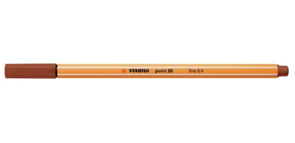 Тънкописец, Stabilo, Point 88, Наситено червен