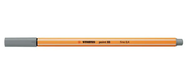 Тънкописец, Stabilo, Point 88, Студено сиво