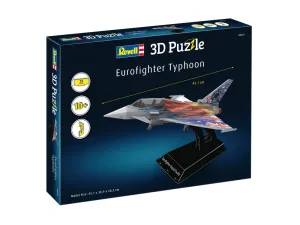 Пъзел, Revell, Изтребител Eurofighter Typhoon 3D, 75 части