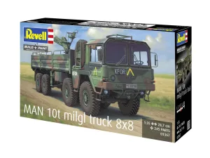 Сглобяем модел, Revell, Военен камион MAN 10t Milgl.8x8, 245 части