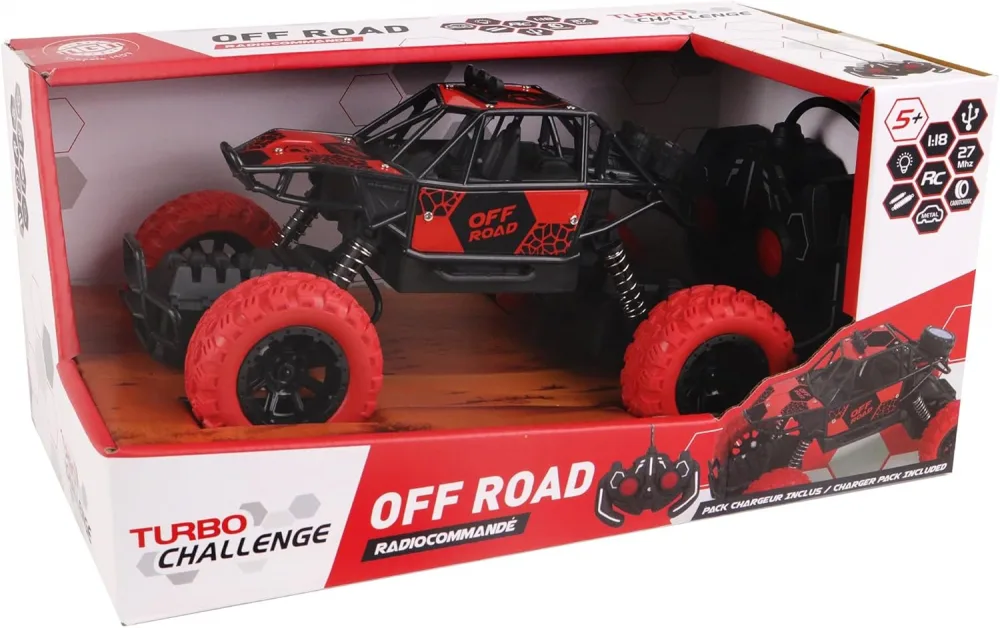 Бъги с радиоуправление, MGM, Off Road, Метално, 1:18