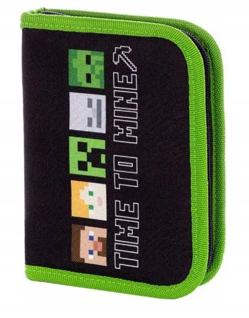 Единичен несесер без аксесоари, Astra, Minecraft, Време за копаене, 20 x 13.5 x 3.5 см