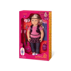 Кукла, Battat, Our Generation, Лайла с аксесоари и книга, 46 см