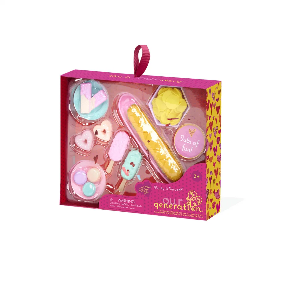 Комплект, Battat, Our Generation, Аксесоари за парти