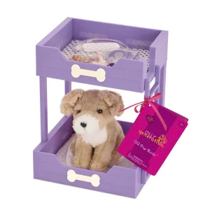 Комплект, Battat, Our Generation, Двуетажно кучешко легло с кученце