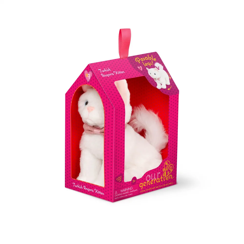 Плюшена играчка, Battat, Our Generation, Турска ангорска котка