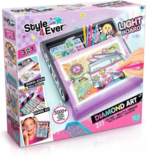 Творчески комплект, Canal Toys, Студио за диамантено изкуство 3 в 1