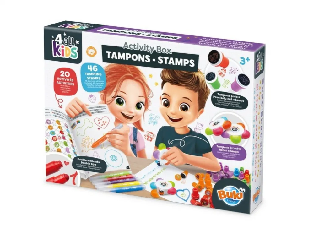 Творчески комплект, Buki France, Кутия с печати и активности